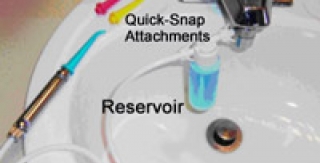 Phương pháp sử dụng tăm nước(water pik)