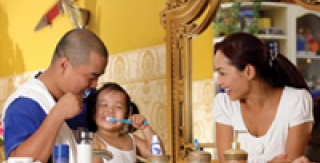 "Cùng con đánh răng mỗi tối cũng là niềm vui" 